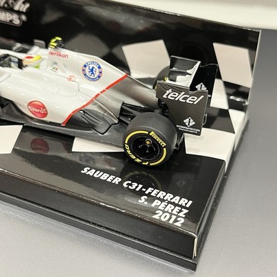 MINICHAMPS 1/43 Sauber C31-Ferrari Sergio Perez 2012 NEC #15 Checo