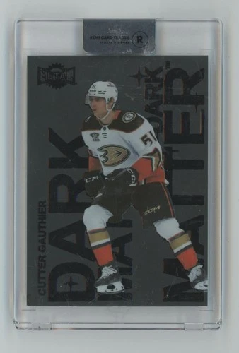 2024-25 Metal Universe Dark Matter Cutter Gauthier Rookie #DM-41 Anaheim Ducks
