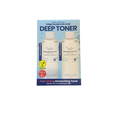 The Lab by Blanc Doux Oligo Hyaluronic Acid Deep Toner 2-Pack 400ml 13.5oz