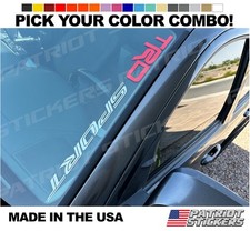 22 Trd Sport Windshield Sticker Decal Fits Toyota Tacoma 4runner Fj Tundra