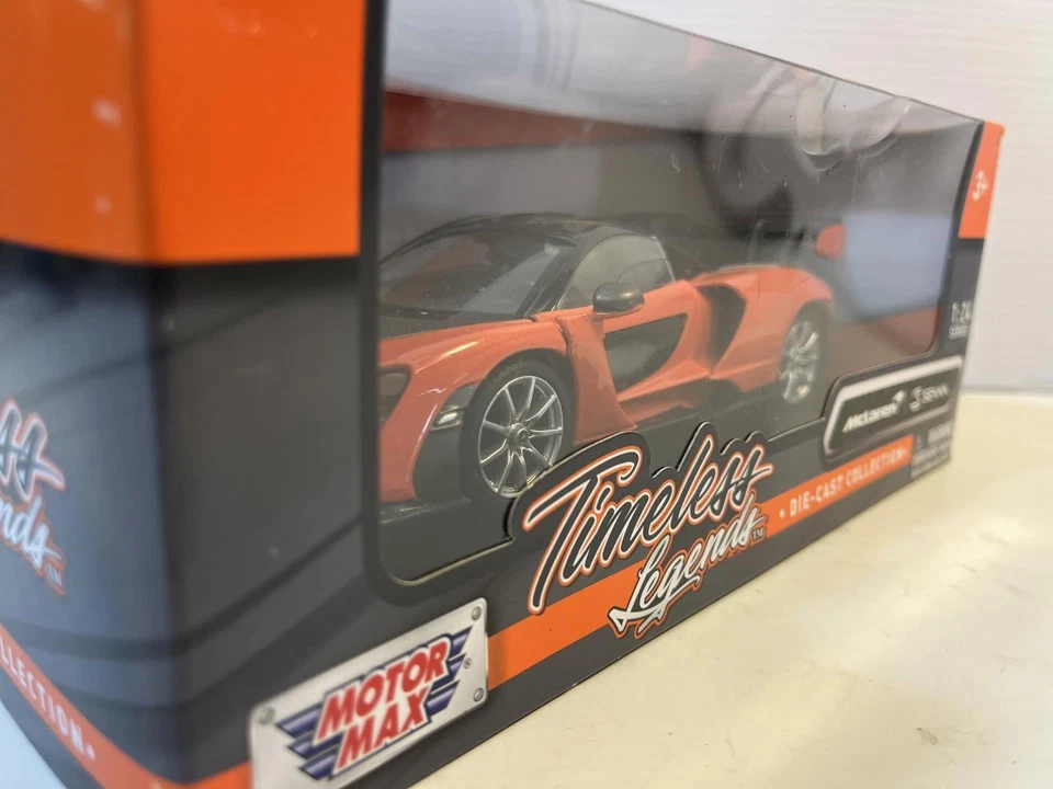 McLaren Senna a escala 1/24 diecast de Motor Max Foto 4 de 4