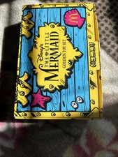 Disney The Little Mermaid Golden Toy Set 1997 McDonald s Limited Edition COA