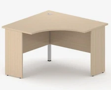 Crescent Office Desk by NARBUTAS Optima Plus 47.2"