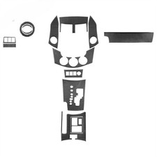 For Toyot Rav4 2006-2012 13pcs Carbon Fiber Central Control Gear Shift Set Trim For Toyot Rav4 2006-2012 13pcs Carbon Fiber Central Control Gear Shift Set Trim