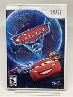 Cars 2: The Video Game (Nintendo Wii, 2011) Manual Included Tested Works