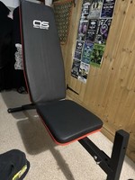 weight bench fully adjustable oze sports