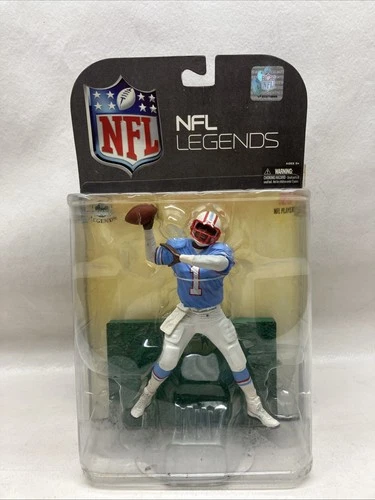 Houston Oilers  Warren Moon Figure NFLP 2008 Players Inc. TMP Int’l New In Box