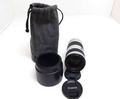 Objektiv Canon EF 70-200 mm  1  :4 L IS USM Top Zustand mit Bag (4202)