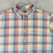 Gold Label Roundtree Yorke Shirt Colorful Non Iron Perfect Performance Men XL