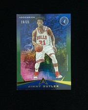 2017-18 Panini Ascension Jimmy Butler #35 Green Foil 15/25 Timberwolves VS37