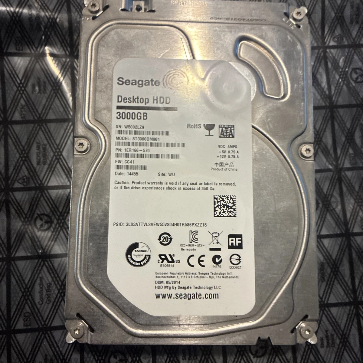 Seagate Barracuda St3000dm001 3tb for sale | eBay