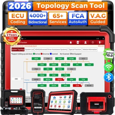 2026 LAUNCH X431 PRO3S+ V5.0 PRO Profi OBD2 Diagnosegerät ALLE SYSTEM ECU Coding