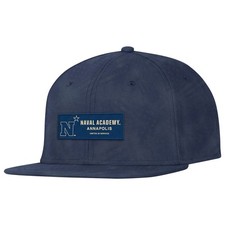 Men's Under Armour Navy Navy Midshipmen Freedom Collection ArmourFuse Snapback