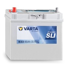 VARTA B33 Autobatterie, 45Ah 12V, Dynamic SLI, 545157033