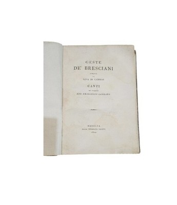 Gesten von Bresciani während der Liga von Cambrai Canti Del Cav. Francesco Gambara