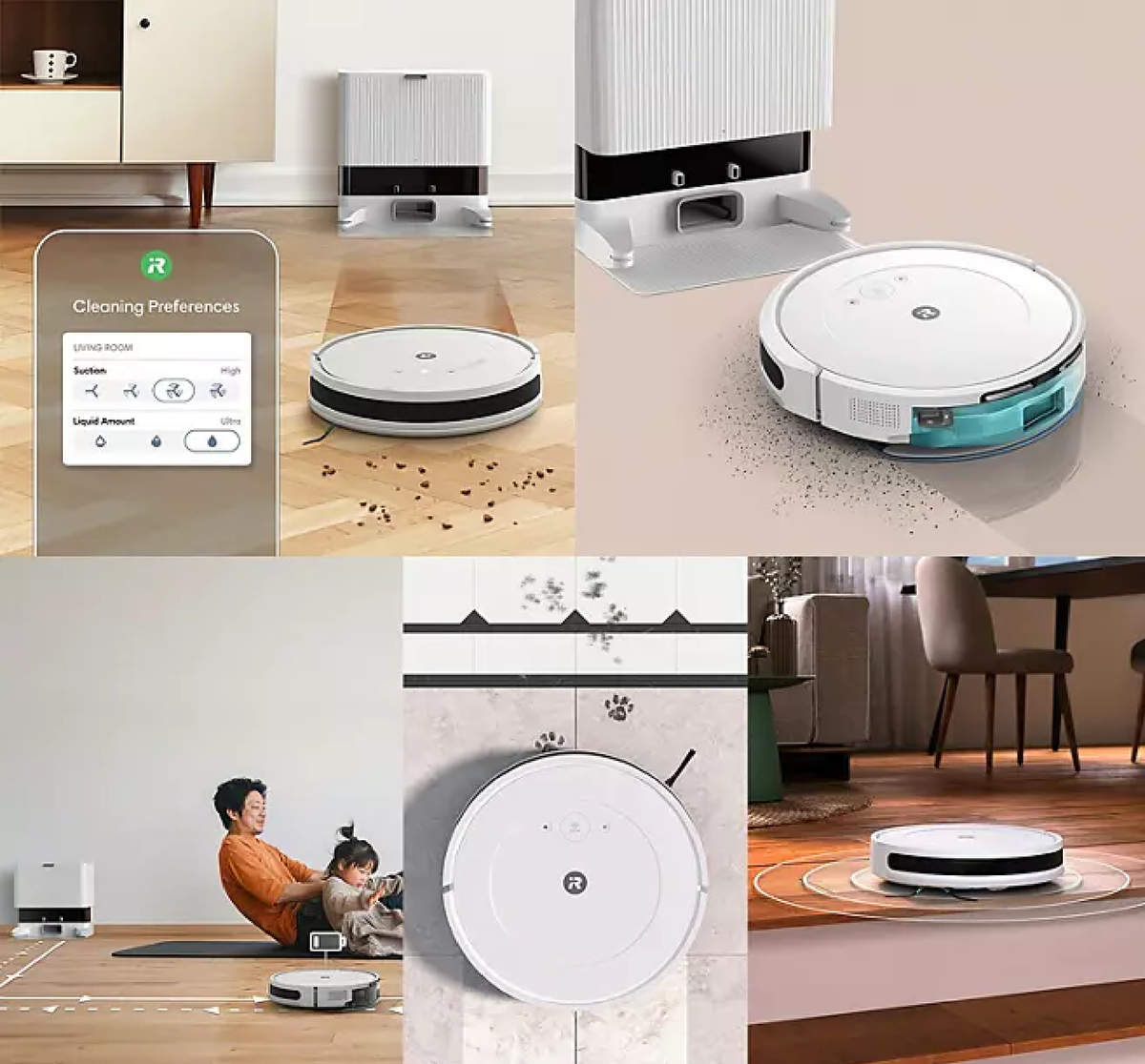 iRobot RCC-Y1 Roomba Combo 2 Robot Vacuum and Mop with 60 days of