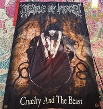 Cradle Of Filth Cruelty And The Beast Fabric Poster Flag 23 X 34 Heavy Metal