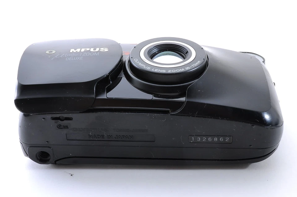 [Near MINT  All works} Olympus mju Zoom Deluxe Point&Shoot 35mm Film Camera #862 - Image 3 of 4