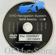 2009 2010 2011 2012 Mazda Cx-9 Mazda6 Navigation Dvd Coverage East U.s Can Map