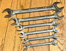 Snap On Tools 516 - 78 Sae Wrench Set Double Open End 15 Offset Lot Snap On Tools 516 - 78 Sae Wrench Set Double Open End 15 Offset Lot