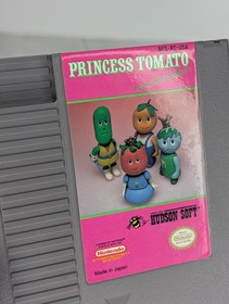 Princess Tomato in the Salad Kingdom Nintendo NES Game Cart Authentic Tested