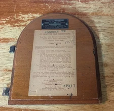 Vintage Seth Thomas Mantle Clock & Door & Original Hardware Model E502-000