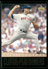 Roger Clemens 1993 Upper Deck Reggie Jackson's Clutch Performers #R7