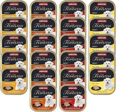 Hundenassfutter Animonda Vom Feinsten Adult Feinschmecker Vielfalt (22 X 150 G)