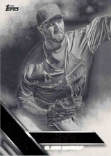 Kevin Siegrist 2016 Topps Black And White Negative #107