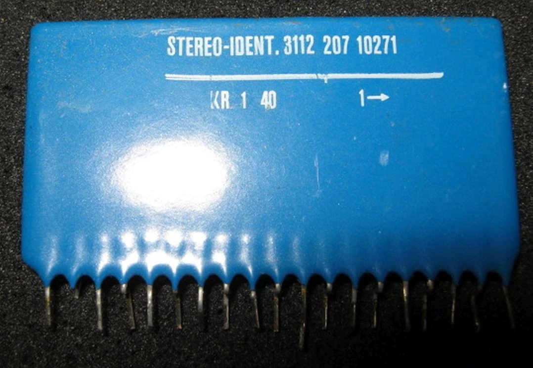 Philips Stereo-Ident Modul 3112 207 10271 KR 1 40 Hybrid Baustein Vintage SIL
