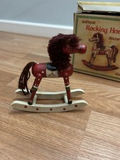 RUSS antique rocking horse decoration vintage NIB