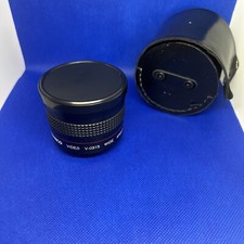 Ambico Video Wide Angle Vintage Lens 0.6X Model V-0315, w/ Case