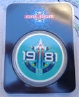 2021 Niue GALAGA 40th Ann. $2 silver COLORIZED coin .999 fine silver in card