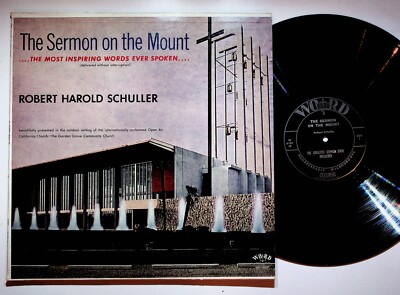 Robert Harold Schuller Sermon On The Mount Christian Vinyl LP Record VG+
