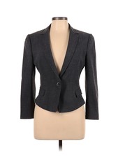 Dolce & Gabbana Women Gray Wool Blazer 44 Italian