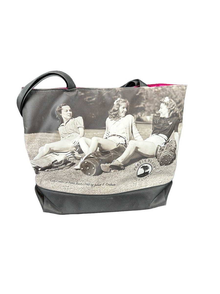 PEBBLE BEACH レディースキャディバッグ Pebble Beach Golf Lady Caddies 1942 Tote Bag Excellent