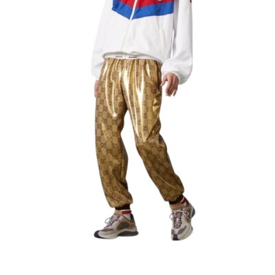 Supreme Track Jacket Pants セットアップ グッチカラー Authentic Men's Gucci GG Supreme Technical Jersey Jogging Track