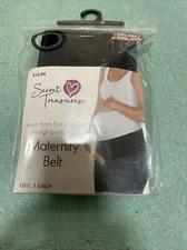 Secret Treasures Maternity Black Belt Size 3 XL To 4 XL New Free Shipping