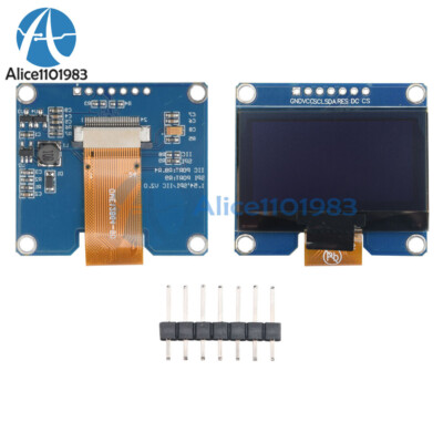 1.54'' White SPI OLED LCD LED Display Module SPI for   AVR STM32 8051 #A6-39