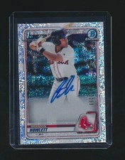 BRANDON HOWLETT 2020 BOWMAN CHROME 1ST SPECKLE REFRACTOR RC AUTO 206/299 #CPA-BH