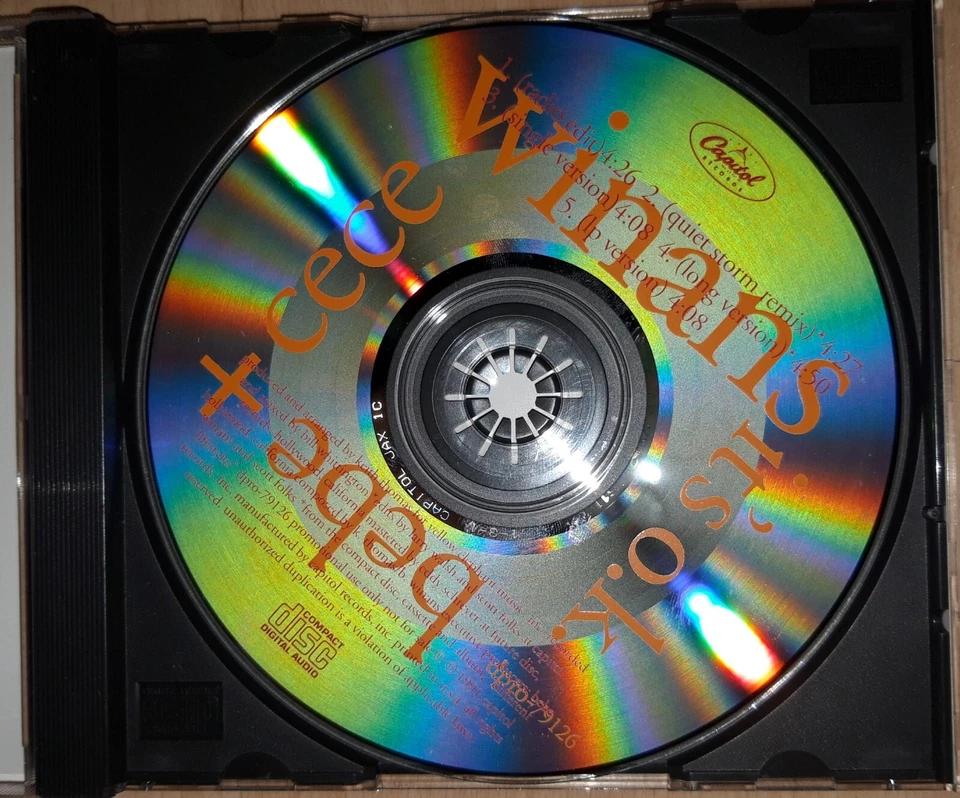 BEBE & CECE WINANS - It's O.k. - US PROMO CD Single Gospel R&B Quiet Storm Remix - Bild 4 von 4