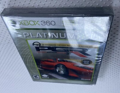 Project Gotham Racing 3 PGR 3 Platinum Hits (Xbox 360 2005) Brand