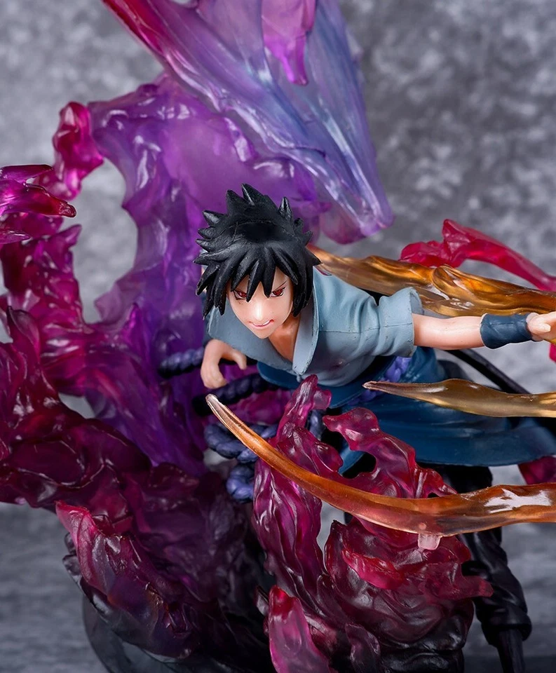 Action Figure Naruto Sasuke Itachi Sickle Weasel 22cm STATUA DA COLLEZIONE Anime - Immagine 2 di 4