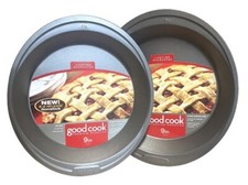Good Cook Pie Pan 9 Premium Nonstick Easy Rel...