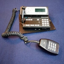 Lot of Radio: Control Head Motorola HCN1078K & Harris CP-103PA, Mic M/A-Com