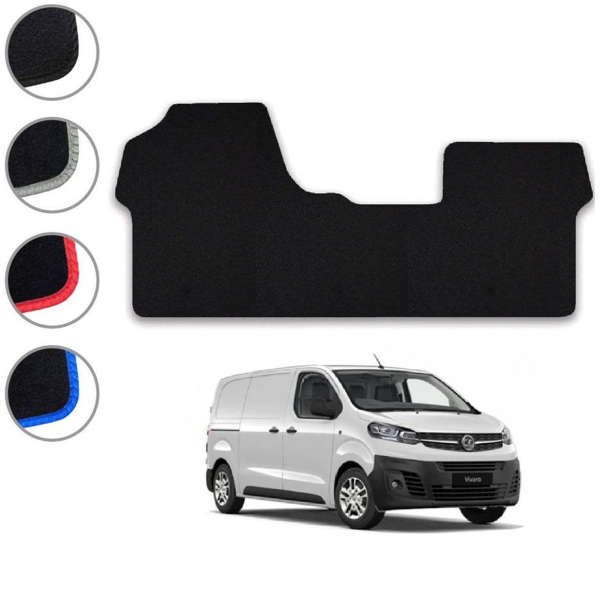 Vauxhall Vivaro (2001-2014) - 4 Van Guard Ultibar Plus Roof Bars + Rol