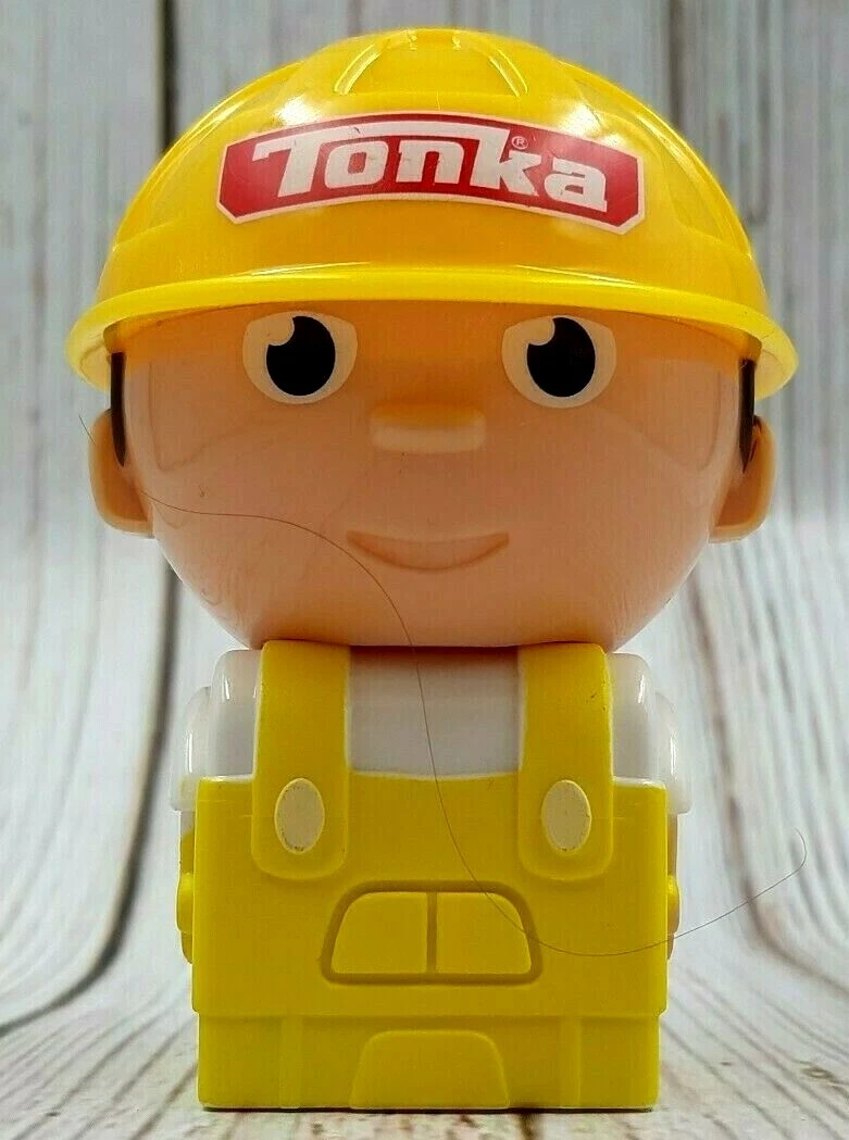 TONKA BUILDING BLOCKS REPLACEMENT CONSTRUCTION WORKER FIGURE TOY