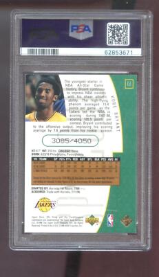 1998-99 Upper Deck SPx Finite 2000 #151 Kobe Bryant PSA 7 Graded