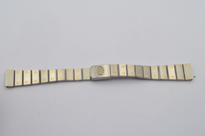 CARTIER SANTOS STAHL/GOLD ARMBAND DAMEN 14MM VINTAGE TOP ZUSTAND