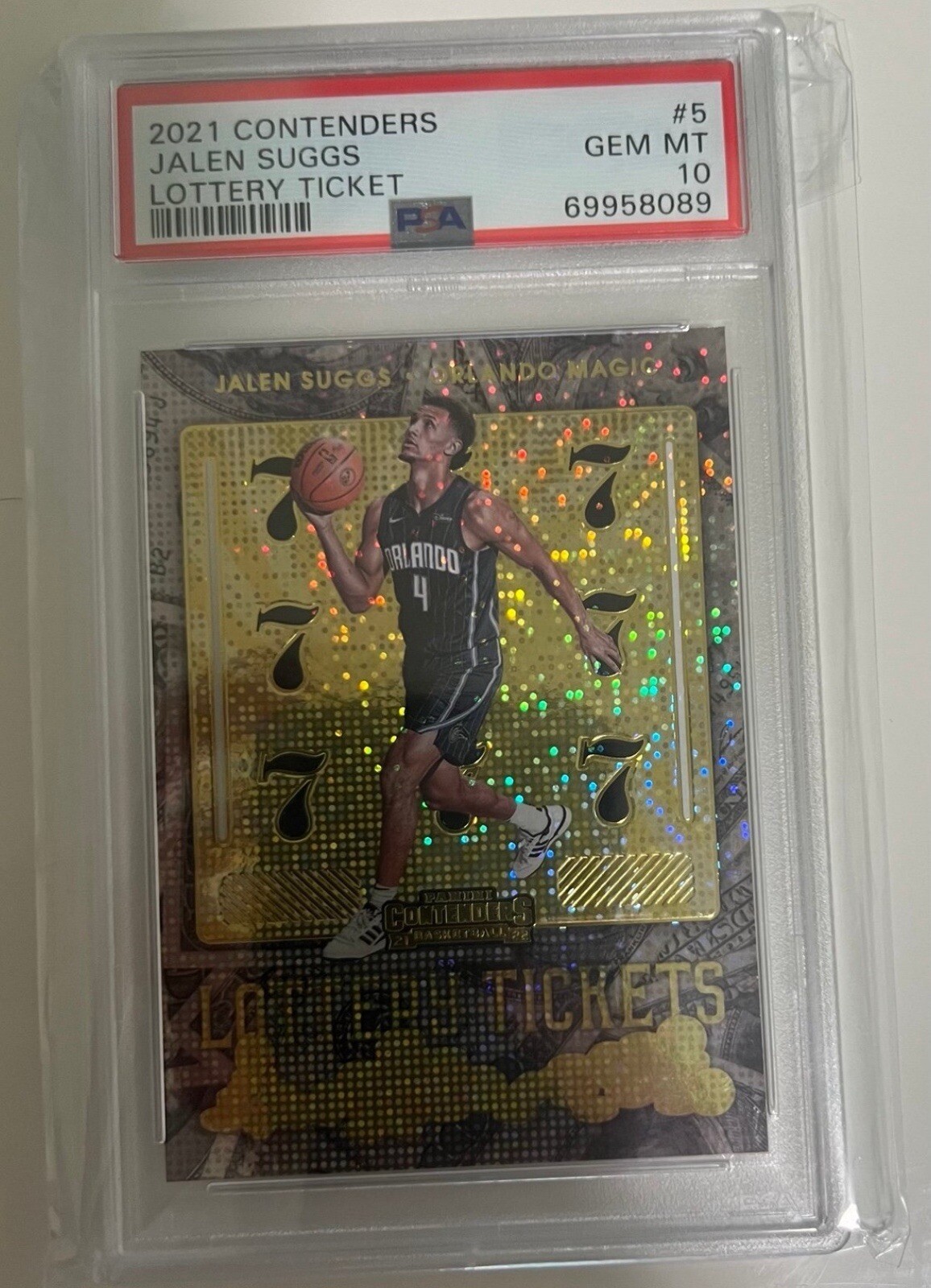 2021 Contenders Lottery Ticket Jalen Suggs RC PSA 10 🔥